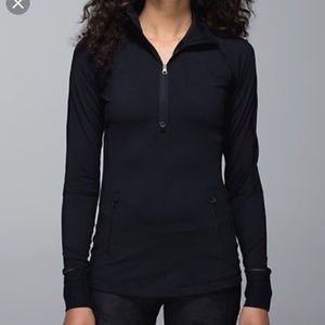 Lululemon Half Zip Jacket. Size 6. Black